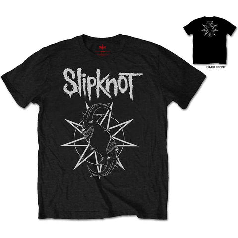 Slipknot - Goat Star Backprint Men's T-shirt