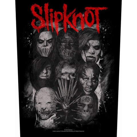 Slipknot - We Are Not Your Kind Masks Backpatch