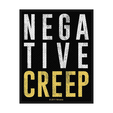 Nirvana - Negative Creep Woven Patch