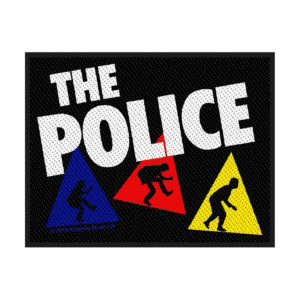 Police - Triangles Woven Patch
