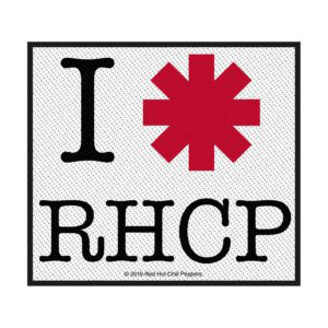 Red Hot Chili Peppers - I Love RHCP Woven Patch