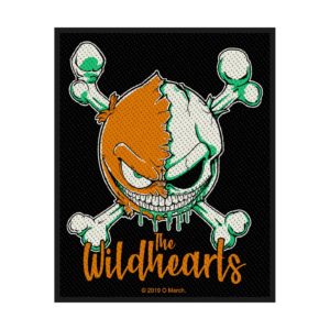 The Wildhearts - Green Skull woven patch