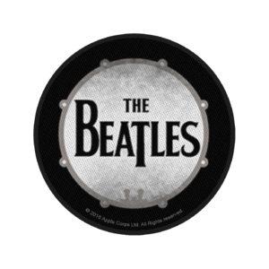 Beatles - Drumskin Woven Patch