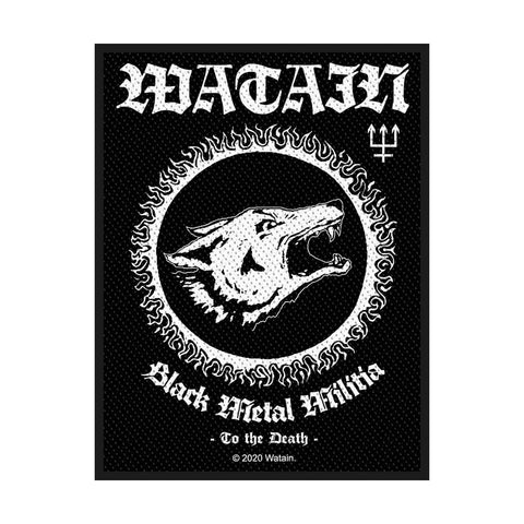 Watain - Black Metal Militia Woven Patch