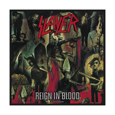 Slayer - Reign in Blood Woven Patch