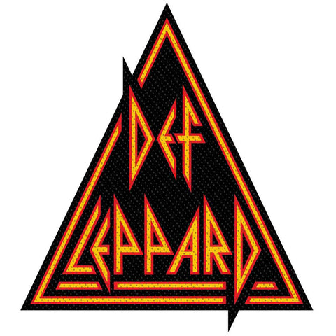 Def Leppard - Logo Cut Out Woven Patch