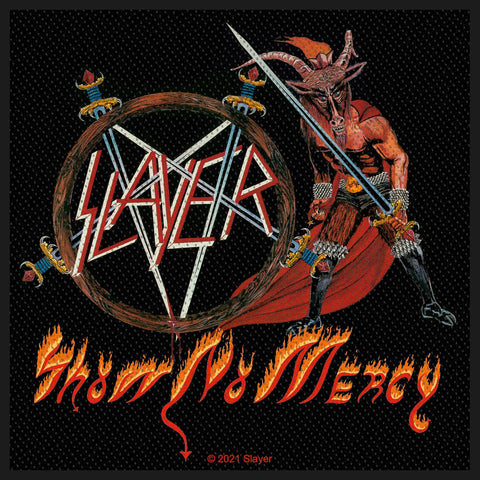 Slayer - Show No Mercy Woven Patch