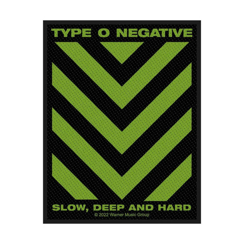 Type O Negative - Slow, Deep and Hard Woven Patch