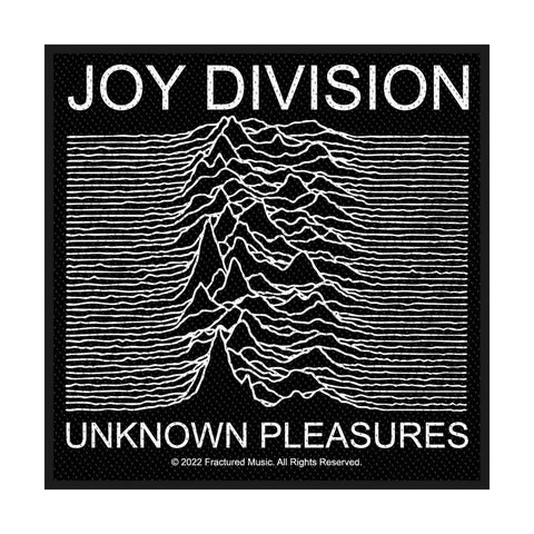 Joy Division - Unknown Pleasure Woven Patch