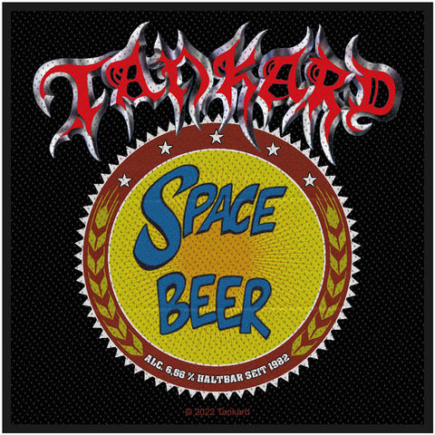 Tankard - Space Beer Woven Patch