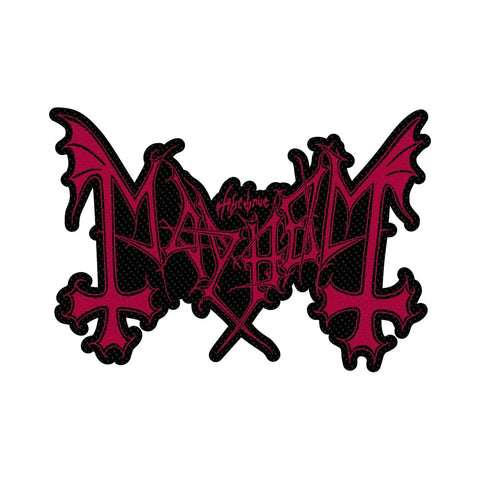 Mayhem - Logo Cut Out Woven Patch