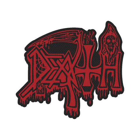 Death - Logo Cut Out Woven Patch