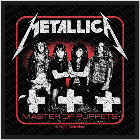 Metallica - Master of Puppet Band Woven Patch