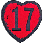 Sex Pistols - 17 Heart Woven Patch