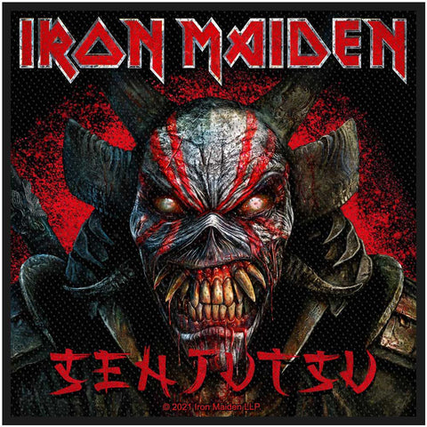 Iron Maiden - Senjutsu Back Cover Woven Patch