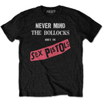 Sex Pistols - Never Mind the Bollocks Black Mens T-shirt