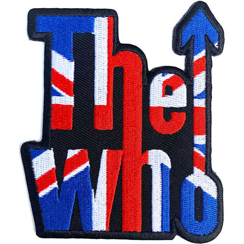 The Who - Union Jack Logo Woven Patch