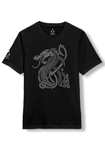 ASSASSINS CREED  VALHALLA SNAKE - Mens Tshirts (ASSASSINS CREED - VALHALLA)