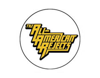 The All American Rejects Gold Logo Badge