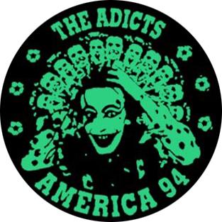 the Adicts America 94 Badge