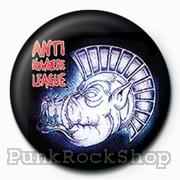 Anti Nowhere League Pig Badge