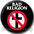Bad Religion No Cross on Black Badge