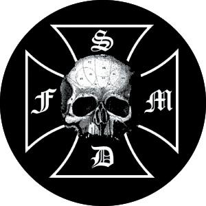 Black Label Society Cross Badge