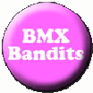 BMX Bandix Logo on Pink Badge