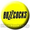 Buzzcocks Logo on Yellow Badge