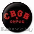 CBGBs and OMFUG Badge