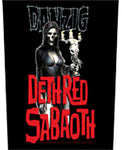Danzig Deth Red Sabaoth Backpatche