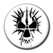 Corrosion of Conformity Skull on white Badge