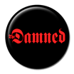 Damned Red Logo Badge