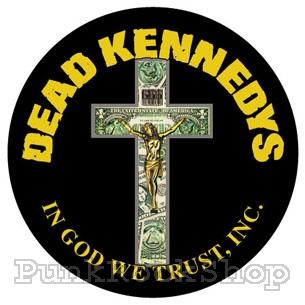 Dead Kennedys In God We Trust on Black Badge
