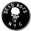 Dead Boys Skull Badge