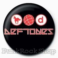 Deftones Logo Badge