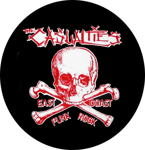 The Casualties East Coast Punks Badge