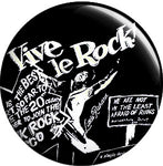 Seditionaries Vive Le Rock Badge