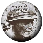 The Smiths Meat Is Murder Badge