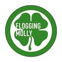 Flogging Molly Green Logo Badge
