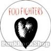 Foo Fighters Heart Badge