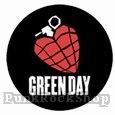 Green Day Grenade Badge