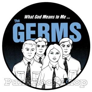 Germs What God Means Badge