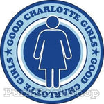 Good Charlotte Bathroom Girl Badge