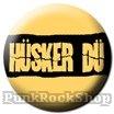 Husker Du Logo on Gold Badge