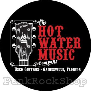 Hot Water Music Guitar Badge