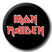 Iron Maiden Logo Badge