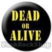 Johnny Thunders Dead or Alive Badge