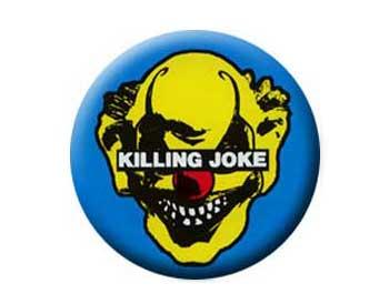 Killing Joke Yellow Clown Badge