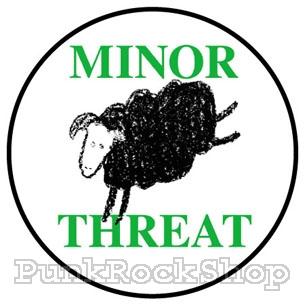 Minor Threat Sheep Badge